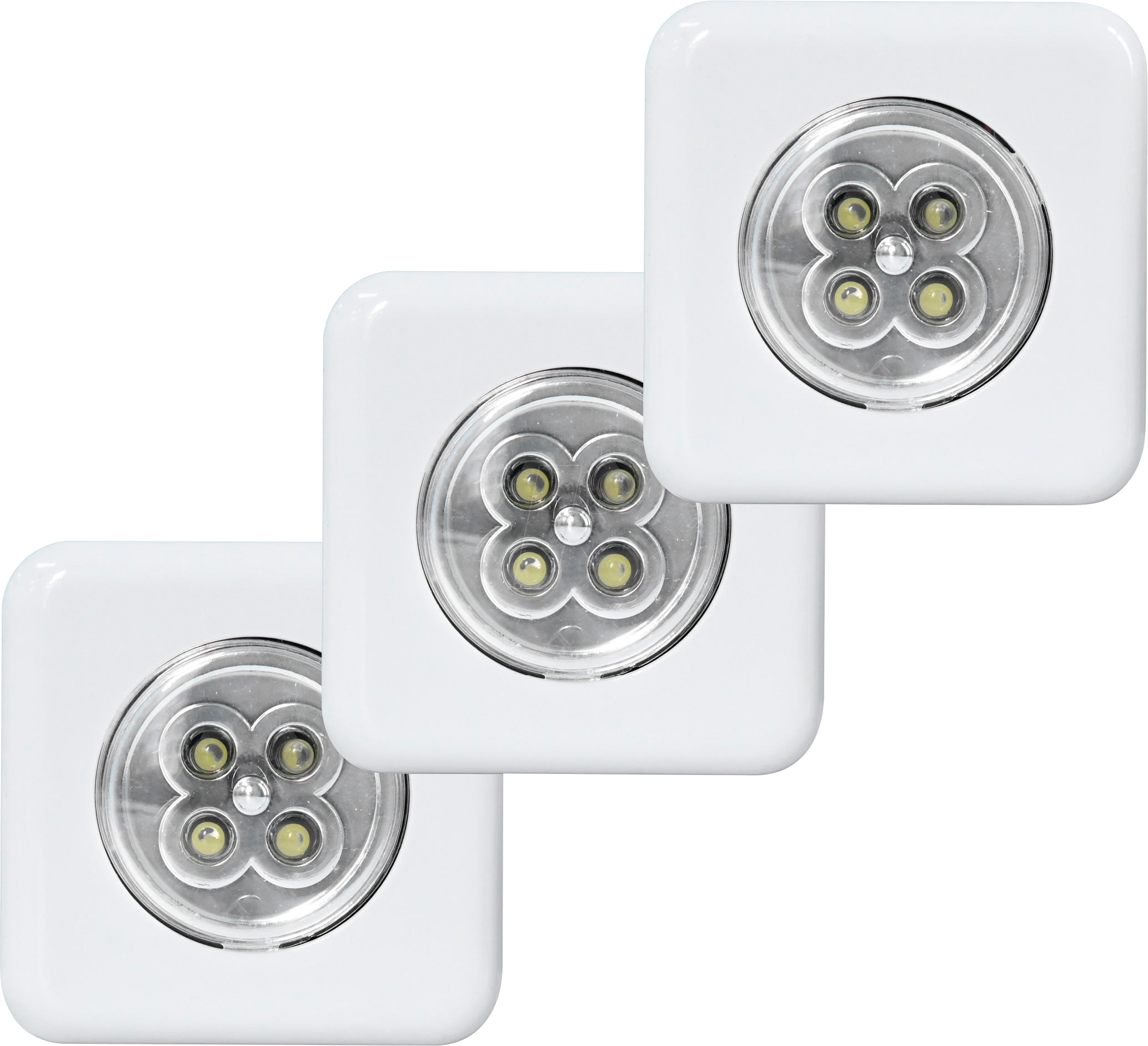 MLI 27700092 - Mobile LED-Leuchte Triplex, 6500 K, 3x, weiß