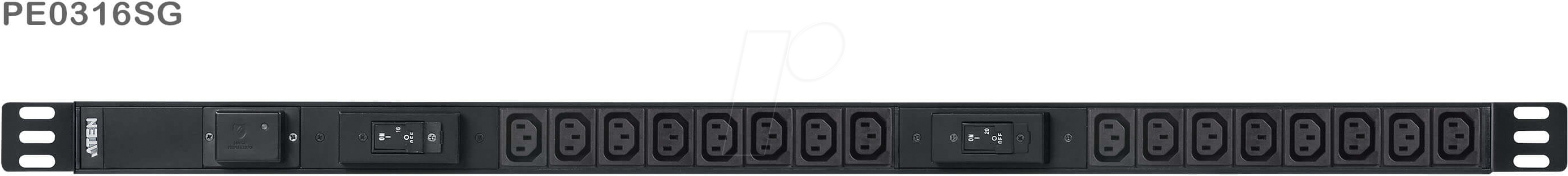 ATEN PE0316SG - PDU, 16x IEC C13