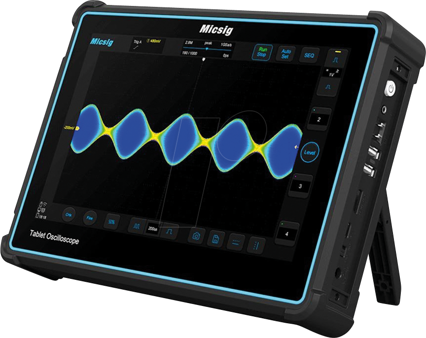 MICSIG TO2002 - Handheld-Oszilloskop, 200 MHz, 2 Kanäle
