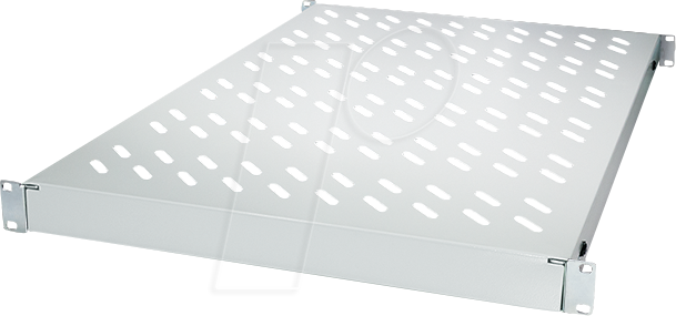 LOGILINK SF0800G - 19'' Fachboden, 1HE, 800 mm Tiefe, grau