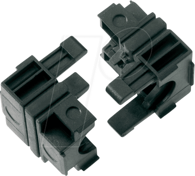 MODULE 20X20B - Einsteck-Dichtmodul, blind, schwarz, IP64