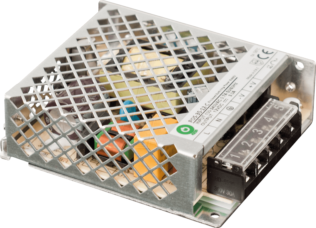 POS-35-5-C - Schaltnetzteil, geschlossen, 36 W, 5 V, 7 A