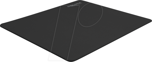 DELOCK 12152 - Mauspad, 450 x 400 x 4 mm, schwarz