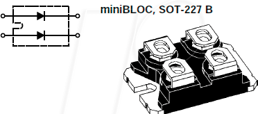 Thumbnail - DSS 2X61-01A - Leistungs-Schottky-Gleichrichter, 100 V, 120A (2x60), SOT-227B
