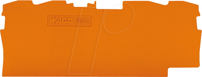 WAGO 2004-1492 - Abschluss- und Zwischenplatte für WAGO 2004-14