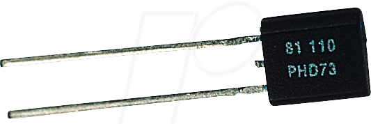 KTY 81-120 - Temperatursensor, PTC, 1 kOhm, -55...+150°C