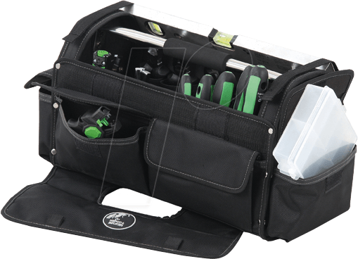 TASCHE 5858 - Werkzeugtasche, Installateur, Polytex, 400x200x240 mm