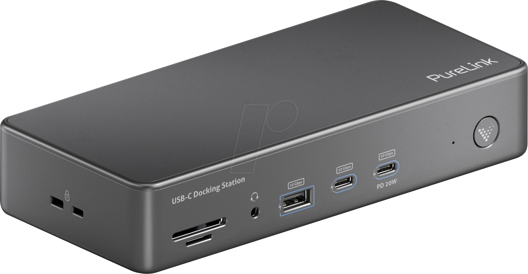 PURE VL-D230DL - PortReplicator/Dockingstation, USB-C, 18 Port
