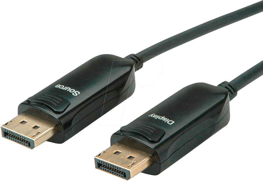 ROLINE 14013492 - Optisches Hybrid DP 1.4 DisplayPort Kabel 50 m