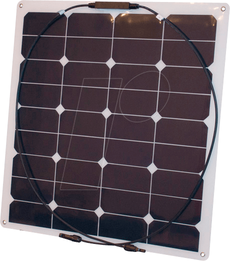 PHAE SF 60 - Solarpanel Semi Flex 60, 32 Zellen, 12 V, 3,09 A, 60 W