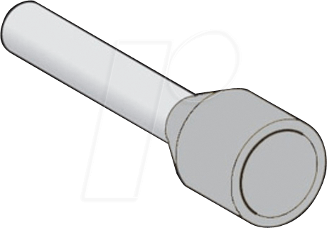 SE DZ5CEB007D - Aderendhülse Linergy DZ5. Ø 0,75 mm², Grau, 1 Stück