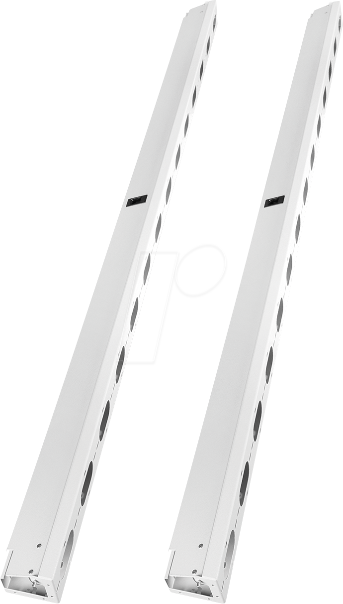 DIGI DN-19 O-42U - 19'' Kabelführungskanäle, 42HE, grau, 2 Stück