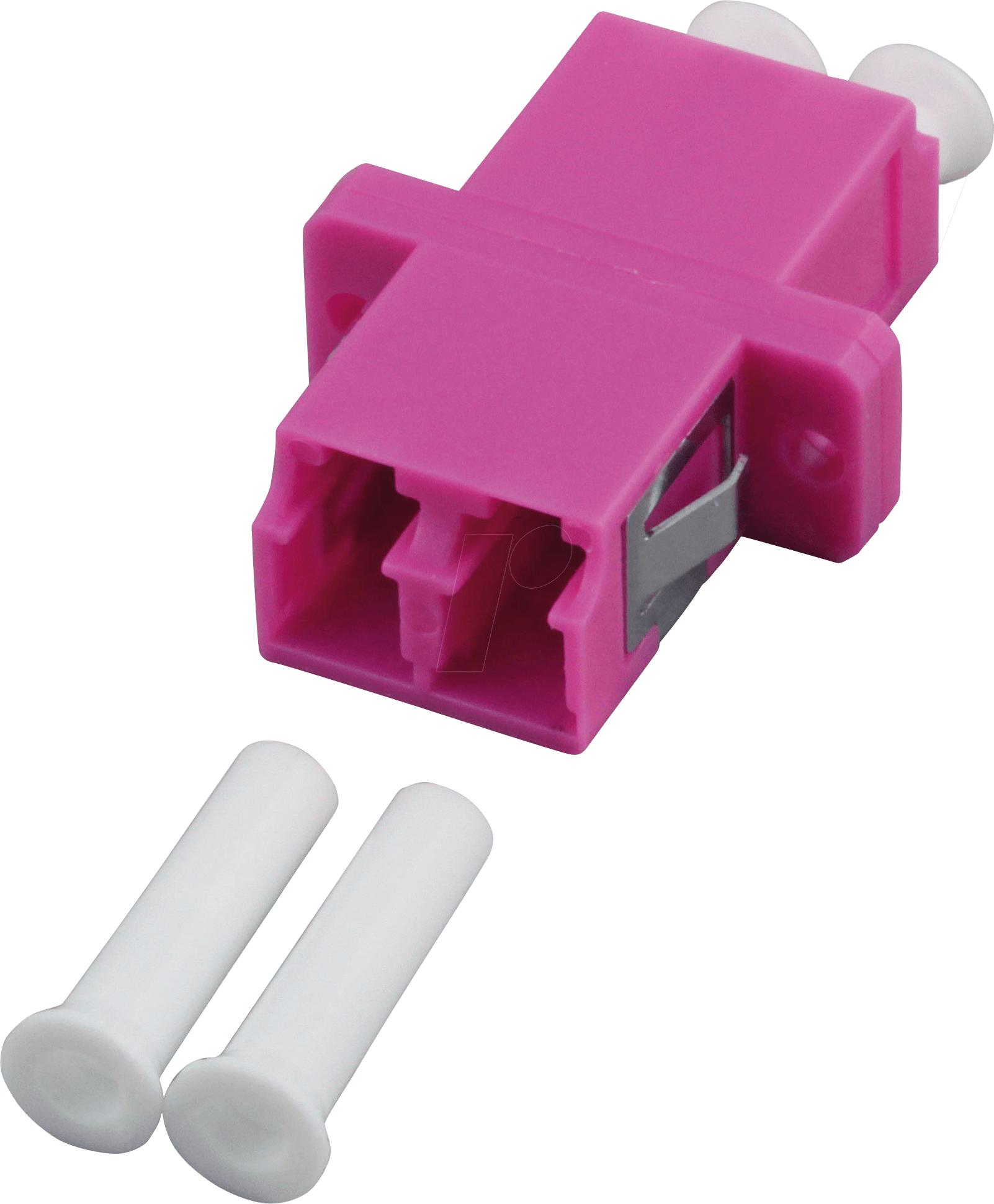 LWL 53334.1 - Kupplung LC Duplex, Multimode OM4, violett