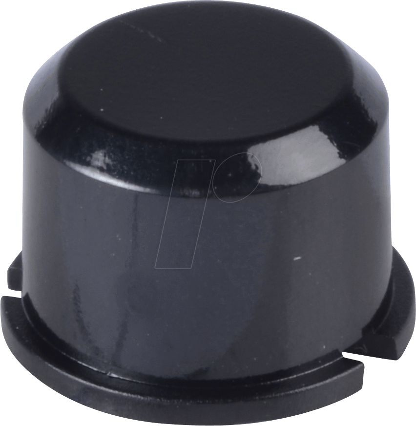 KAPPE 1D09 - Kappe für Taster 3F.., rund, sw