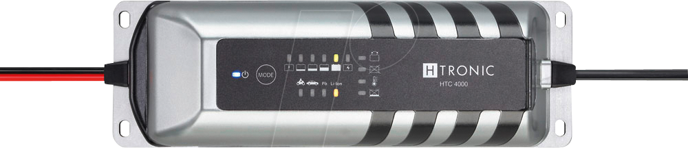 Thumbnail - HTC 4000 - Automatik-Ladegerät für Bleiakkus, 12 V, 4 A, Li-Ion