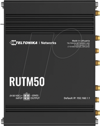 TELTONIKA RUTM50 - 5G Router, WLAN