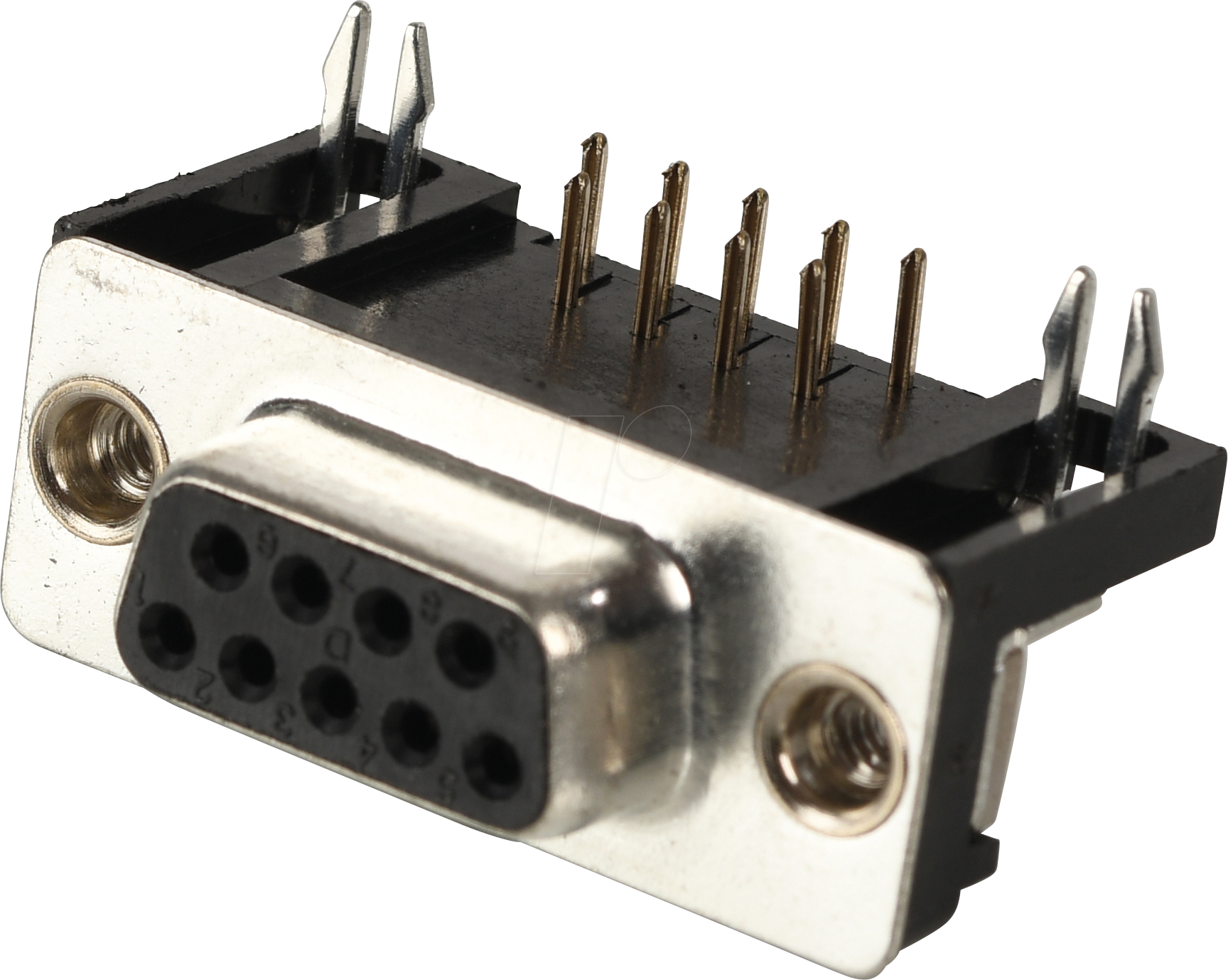 W+P 107-09-2-1-0 - D-SUB Buchse, 9-polig, gewinkelt