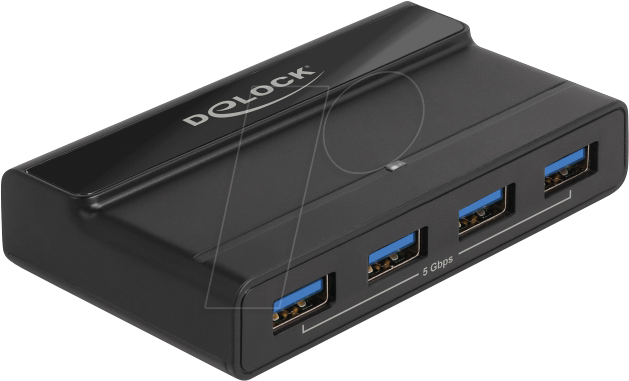 DELOCK 88066 - USB 3.0 Matrix Switch, 4x USB-A zu 2x USB-C