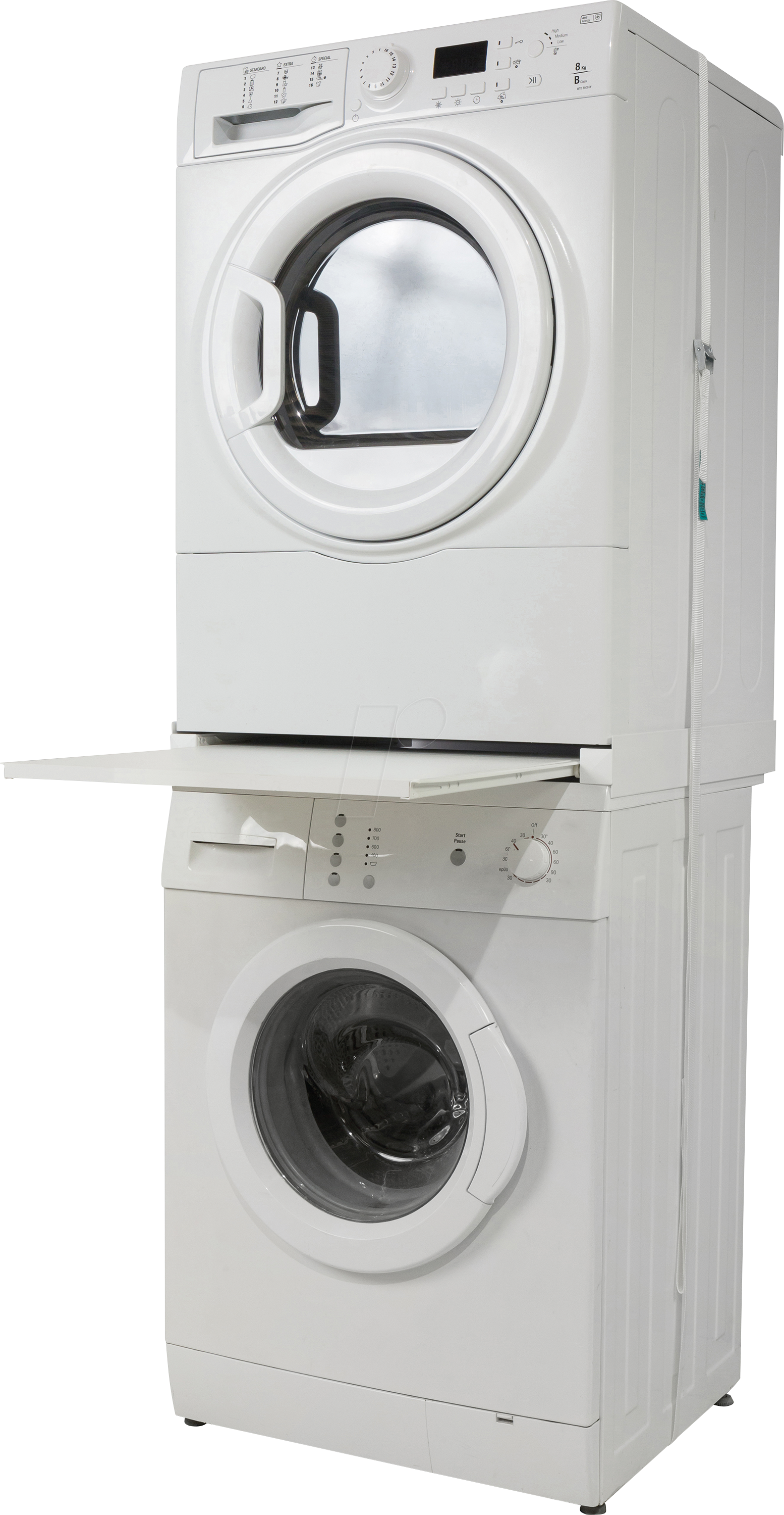 SUPER TOWER PRO - Stapel-Kit für Waschmaschine und Trockner