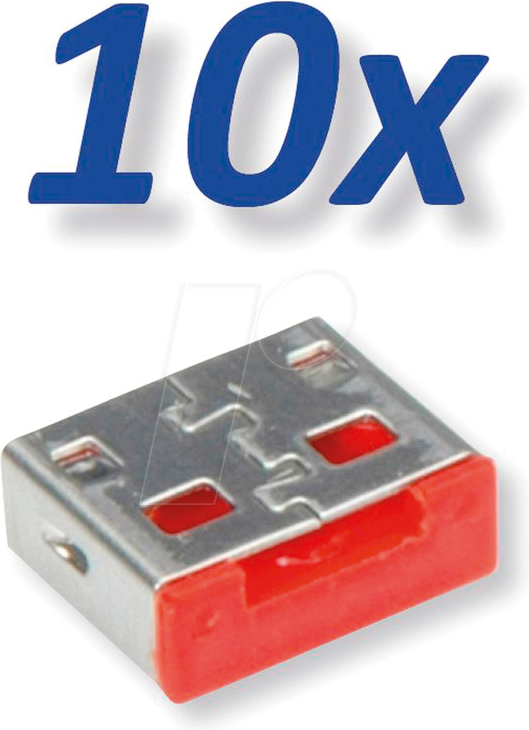ROLINE 11028331 - USB-A-Port Schloss (10x Schlösser)