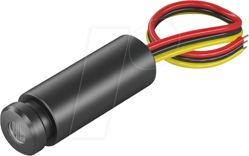 PICO 70104905 - Punkt Lasermodul, rot, 650 nm, 5 VDC, 12x34 mm, Klasse 2