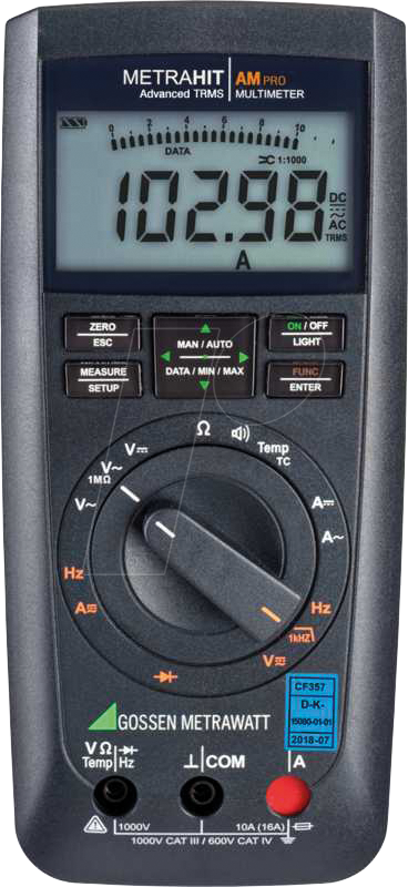 Thumbnail - METRAHIT AM PRO - Multimeter METRAHIT AM PRO, digital, 12000 Counts