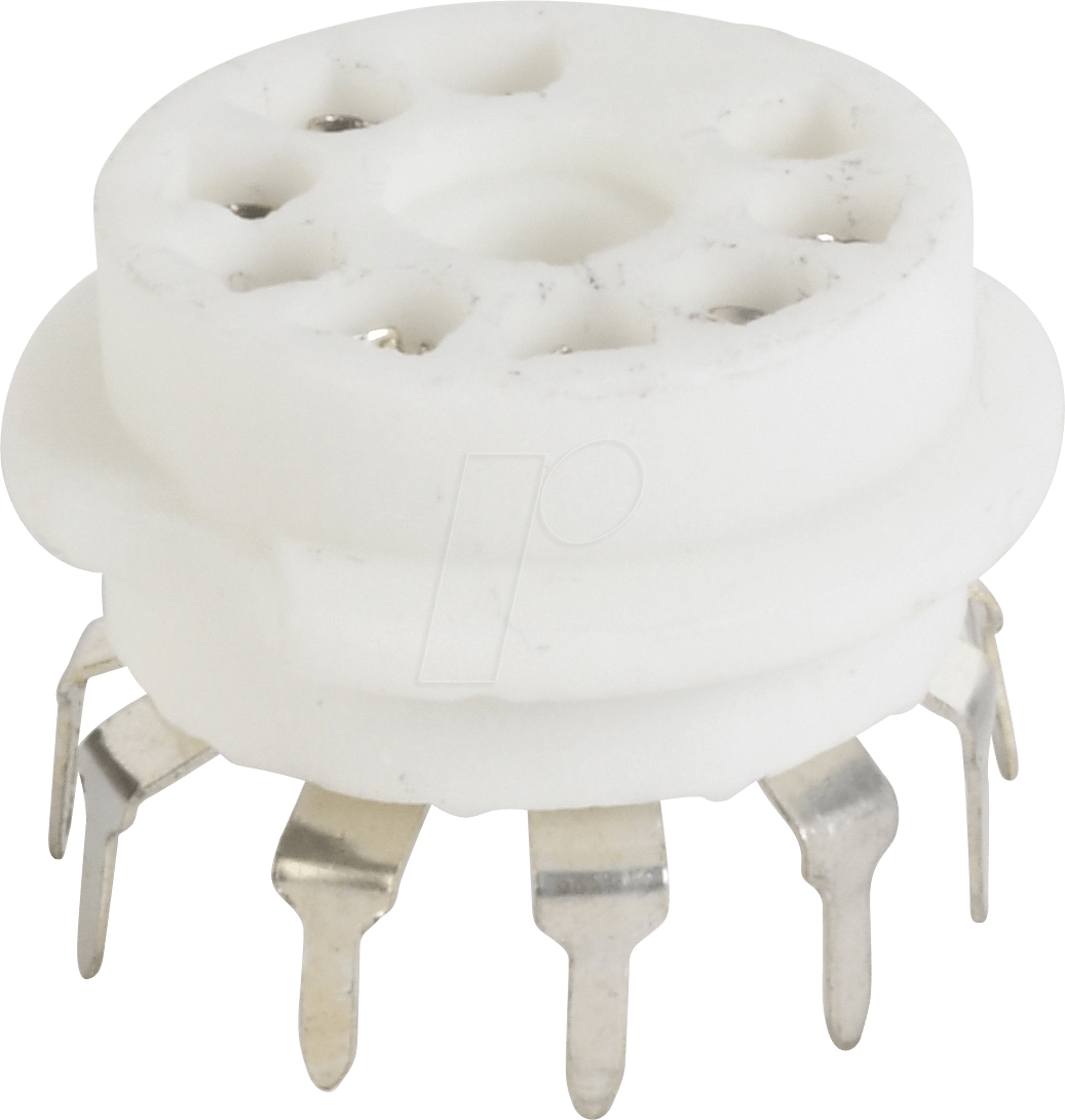 TUBE S 9 PRKS - Röhrenfassung, Noval, 9-pol, Printmontage