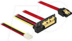 DELOCK 85235 - SATA 6 Gb/s Buchse + Floppy 4 Pin > SATA