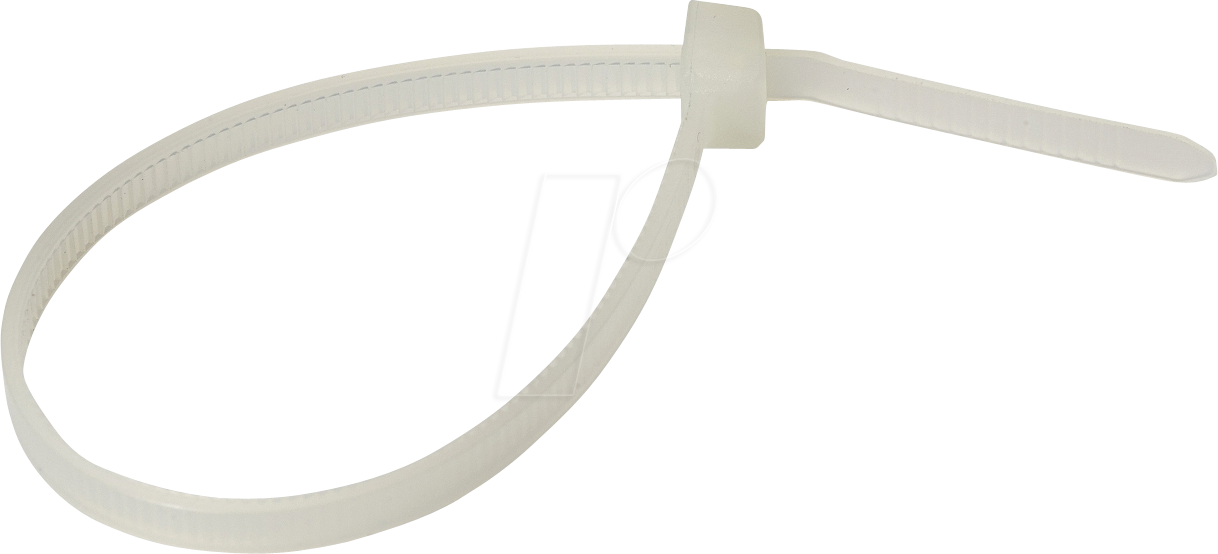 Thumbnail - IMT46419 - Kabelbinder 300 x 4,8 mm, klar, im Beutel à 100 Stück