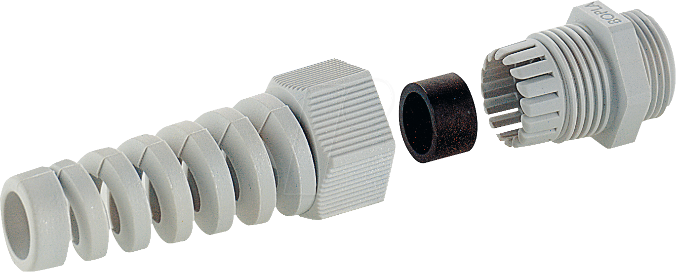 MBFK 25 - Metrische Kabelverschraubung, 13,0 - 18,0 mm, M25, grau