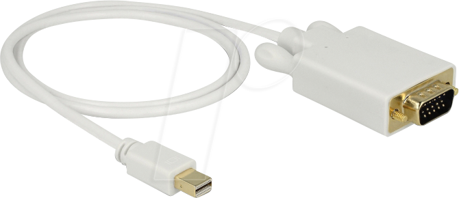 DELOCK 82639 - Kabel, Mini DP-Stecker > VGA-Stecker, 1,0 m