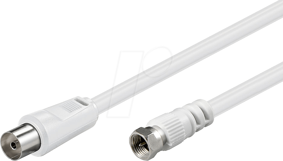 AK FIB 0250 - Anschlusskabel, F-Stecker, IEC-Kupplung, 2,50 m