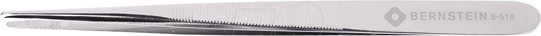 Thumbnail - BERN 5 119 - Pinzette, gerade, gezahnt, anatomisch, X-Hieb, 140 mm