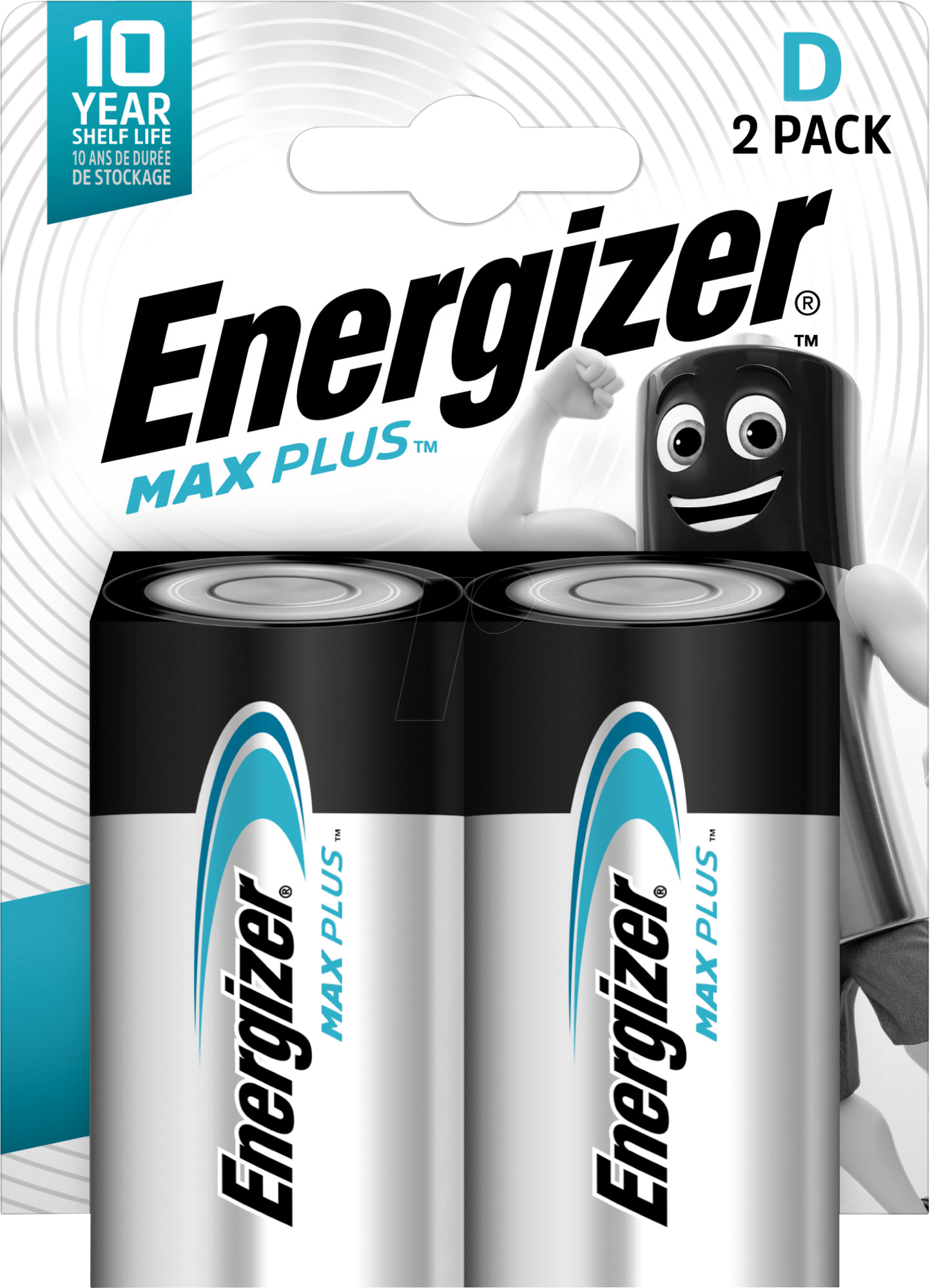 EN MP 2XD - Max Plus, Alkaline Batterie, D (Mono), 2er-Pack