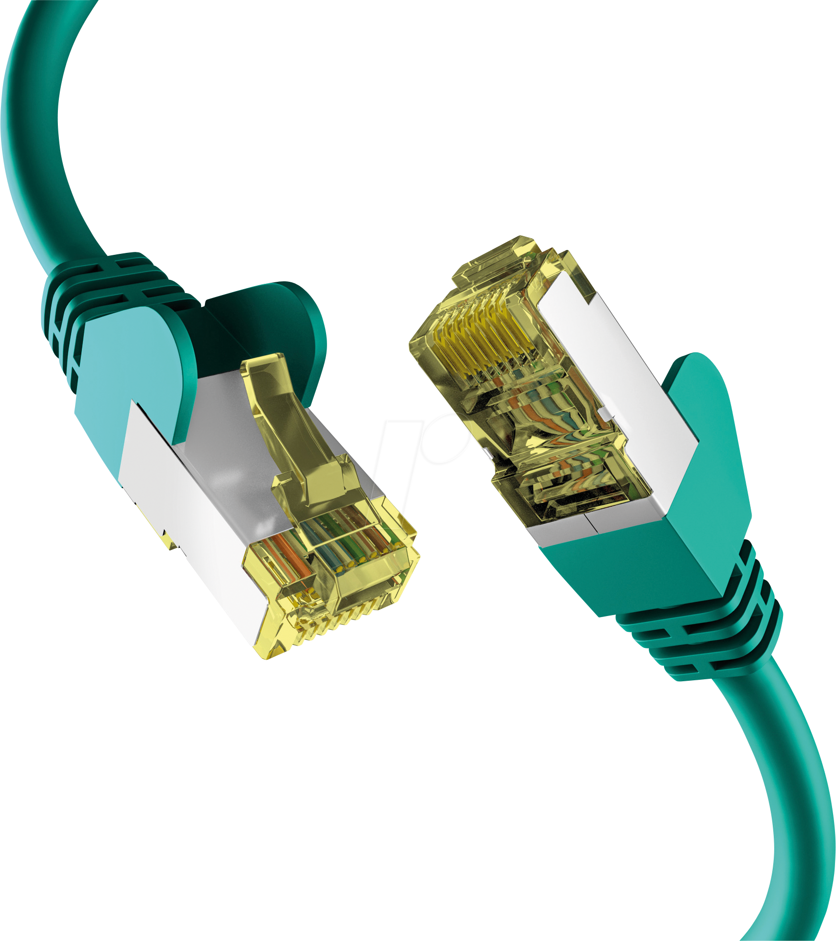 EFB EC020200082 - Patchkabel, Cat.6a, S/FTP PiMF, 7,5 m, grün