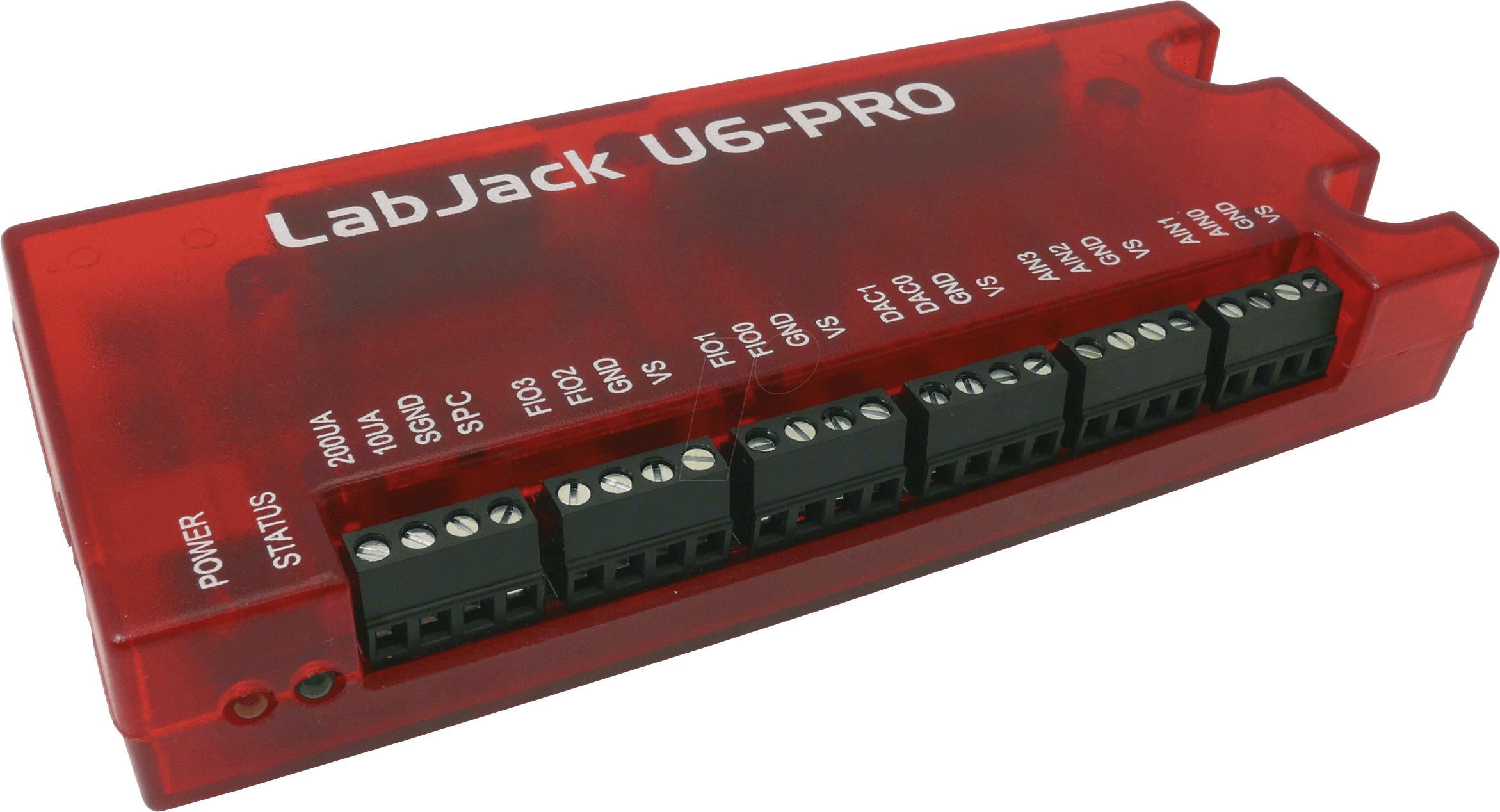Thumbnail - LABJACK U6-PRO - USB-Messlabor LabJack U6 PRO, 16 - 18 Bit, 20x Digital I/O, USB