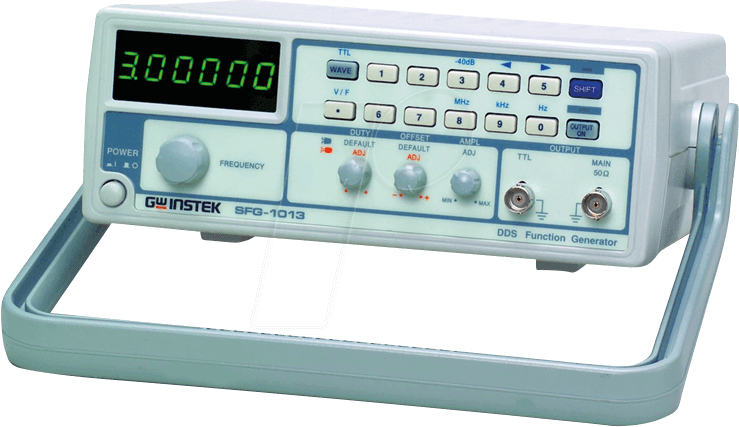 SFG-1013 - Funktionsgenerator SFG-1013, DDS, 0,1 Hz ... 3 MHz