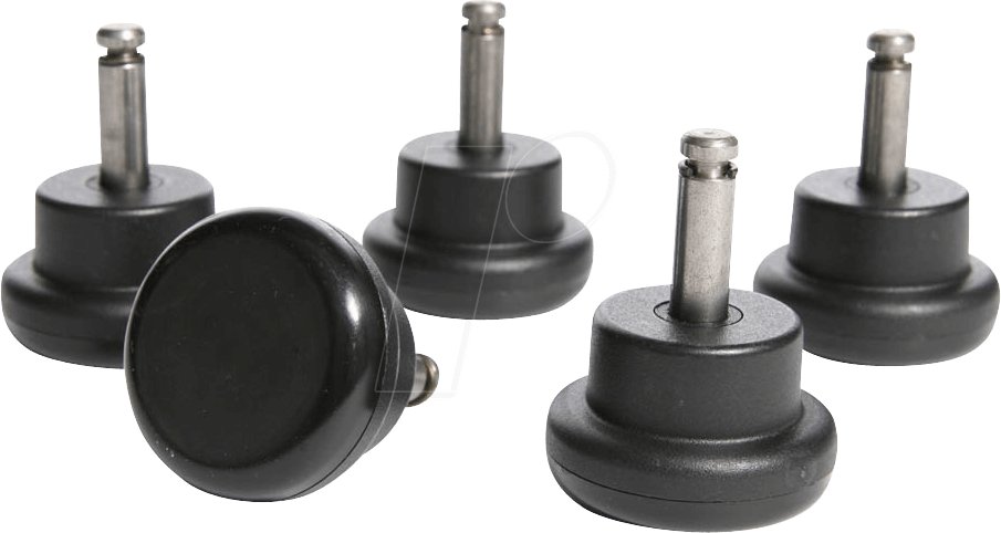 TST 6988 - Topstar 5 Fußgleiter für Bürodrehstühle