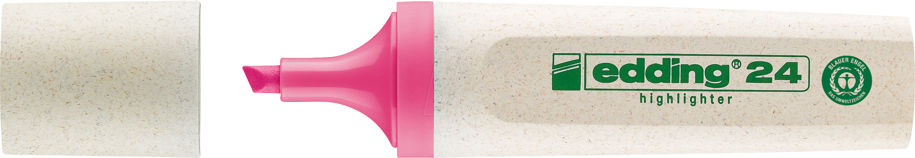 EDDING 24PI - Textmarker, umweltfreundlich, pink