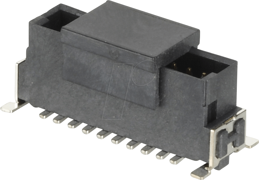 MPE 714-1-020 - Messerleiste SMD, 20 polig, 500 V / 1,6 A