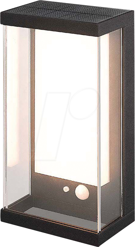 VT-23032 - Solar-Wandleuchte, 1 W, 95 lm, 3000 K, Bewegungssensor
