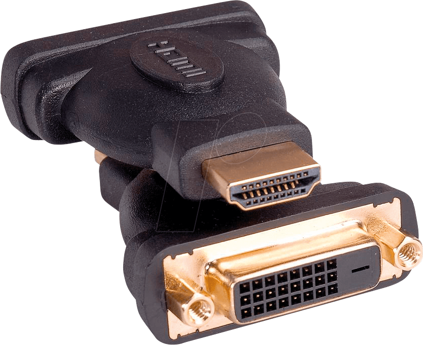 Thumbnail - ROLINE 12033115 - HDMI Adapter, HDMI Stecker auf DVI Buchse