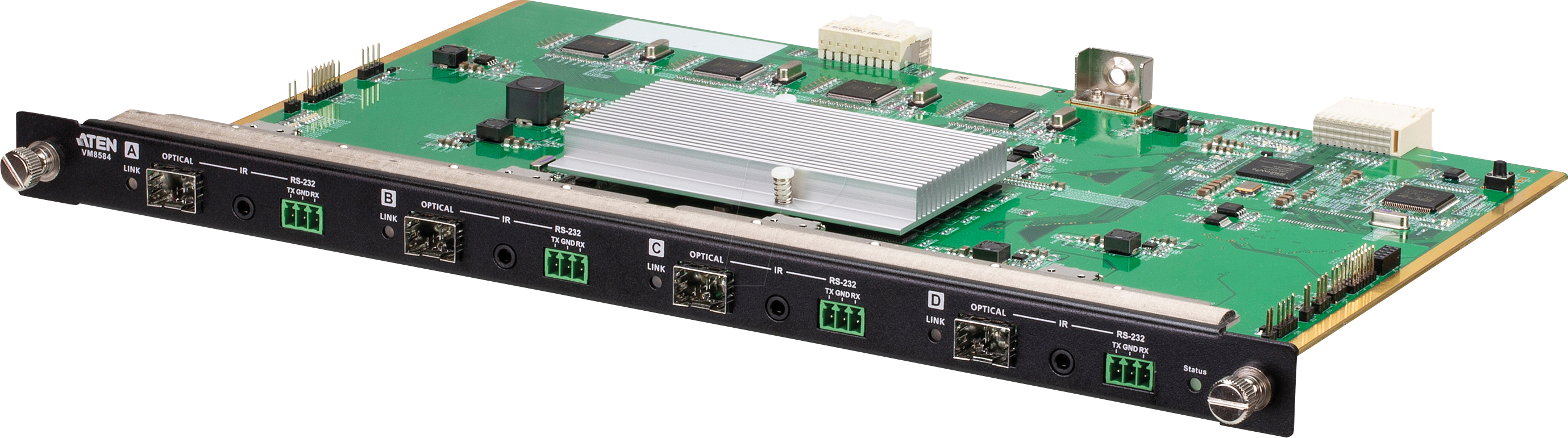 ATEN VM8584K2 - Modul, Optische 4-Port 10G Ausgabekarte, 10 km