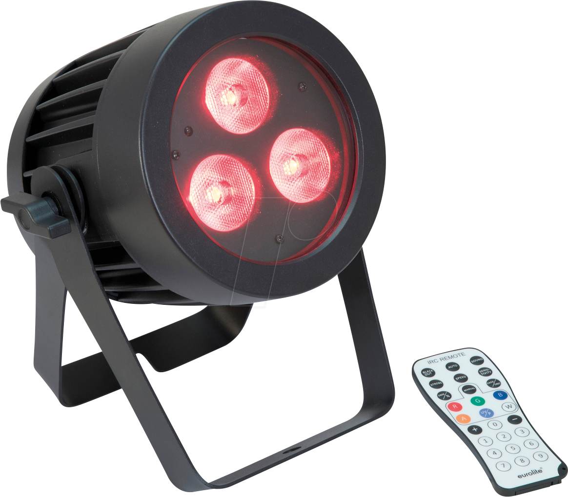 EURO 51914234 - LED IP PAR 3x8W QCL Spot