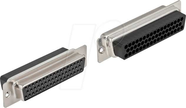 DELOCK 66723 - D-Sub HD 50 Pin Crimp Buchse, Metall