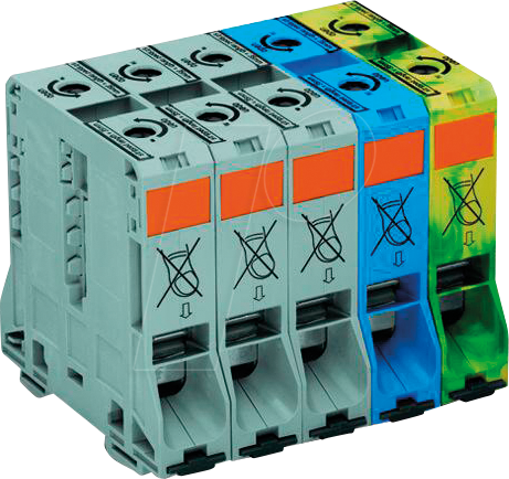 WAGO 285-199 - Hochstrom-Drehstromset, 95 mm², 200 A