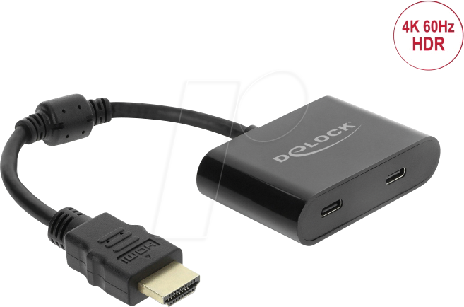 DELOCK 63000 - Adapter HDMI > USB Type-C, 4K@60 Hz