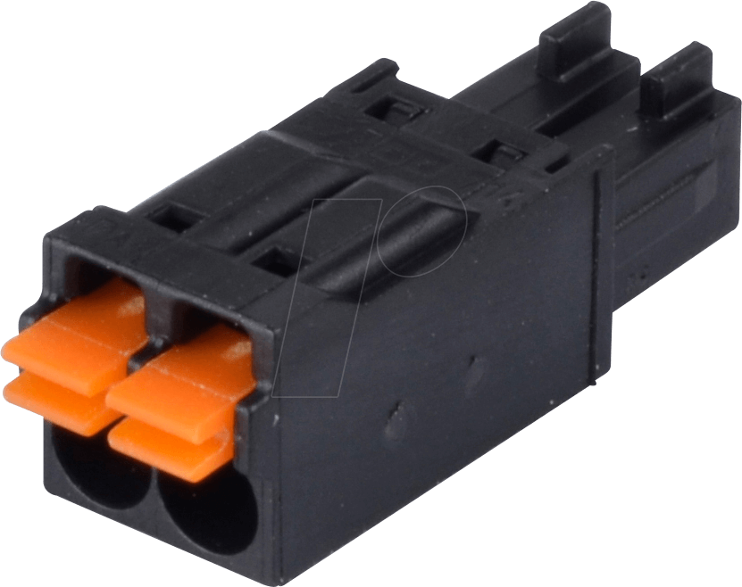 WAGO 714-102 - Federleiste, RM 3,5 mm, 2-pol, kodierbar