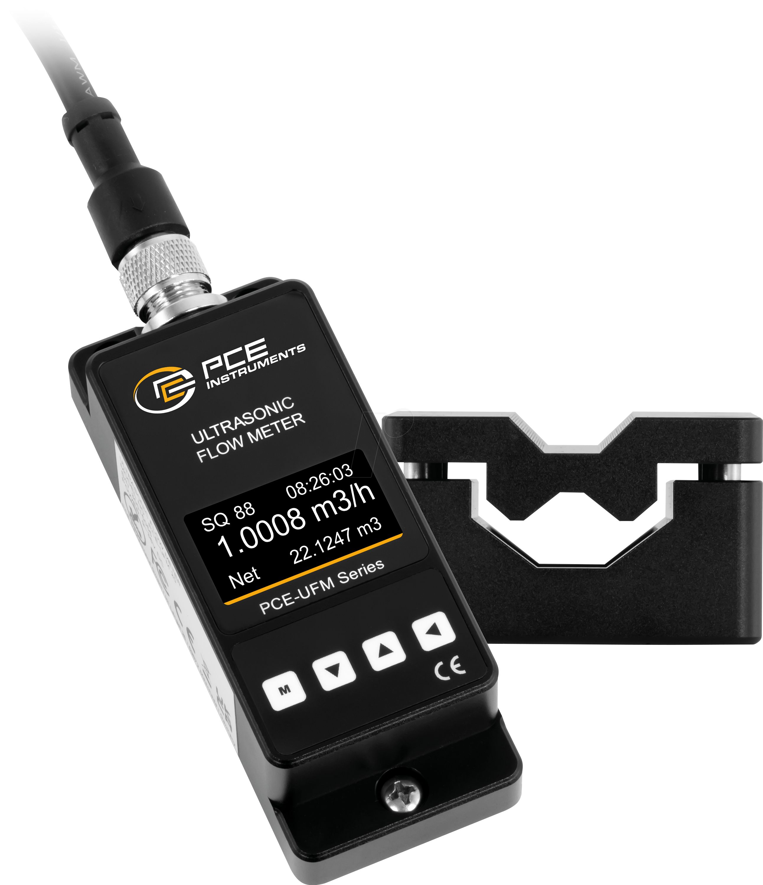 PCE UFM 8 - Durchflussmesser zum Festeinbau PCE-UFM 8