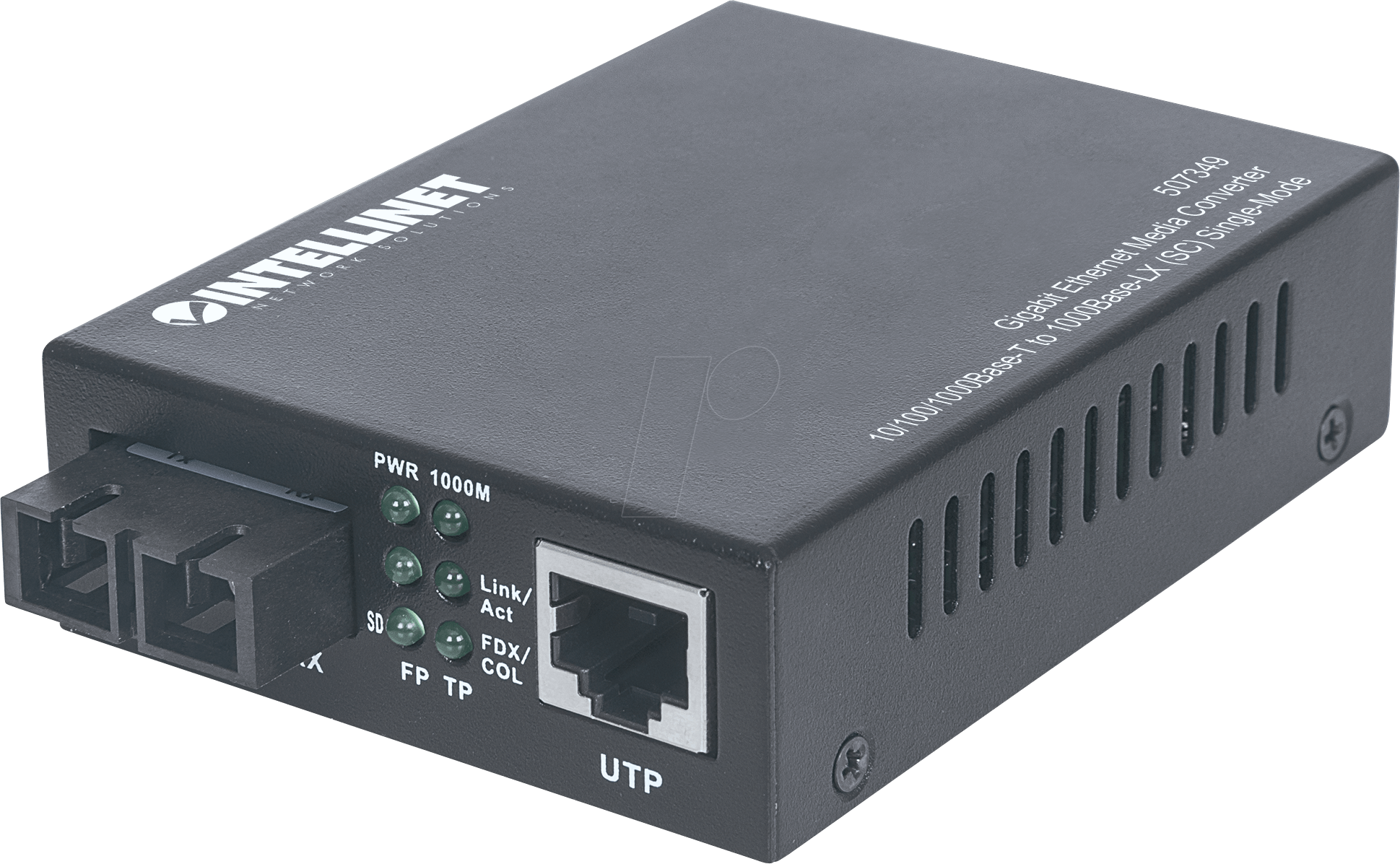 INT 507349 - Medienkonverter, Gigabit Ethernet, SC, Singlemode